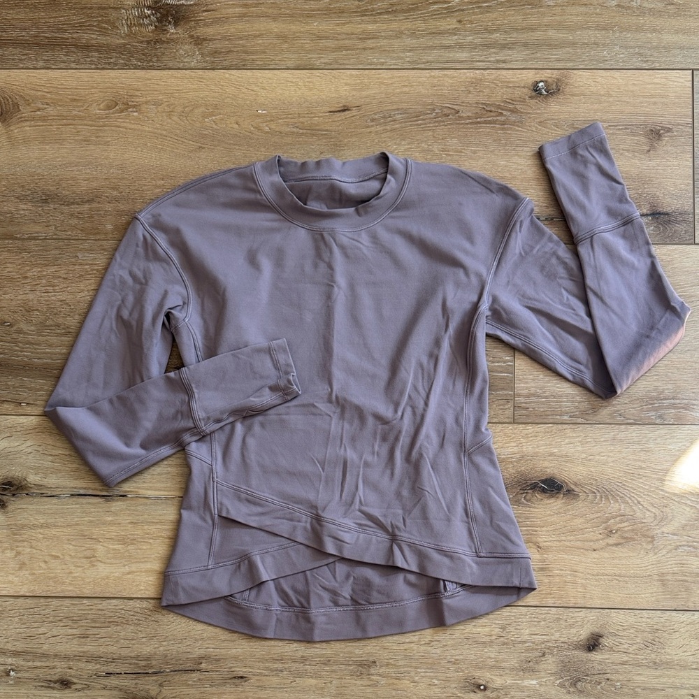 lululemon athletica Mauve Crop Top